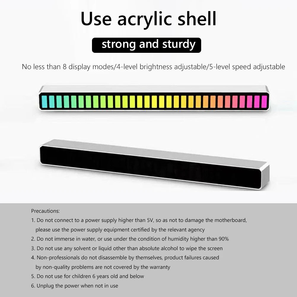 Music Sync RGB Light Bars