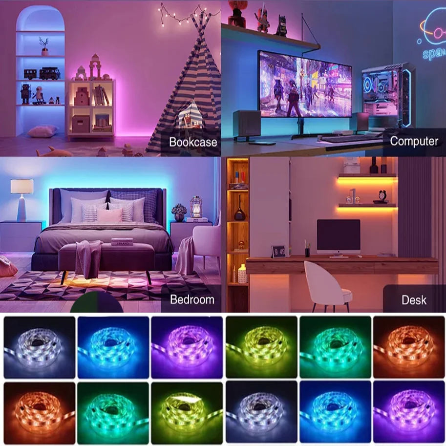 RGB Music Sync LED Strip Lights