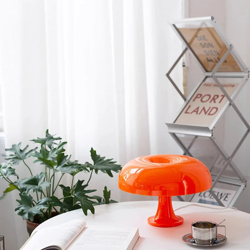 Mushroom Table Lamp — Minimalist Modern Glow