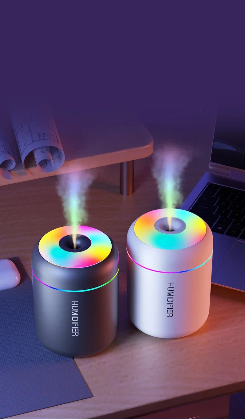 Mini USB Aroma Diffuser — Portable Mist Humidifier