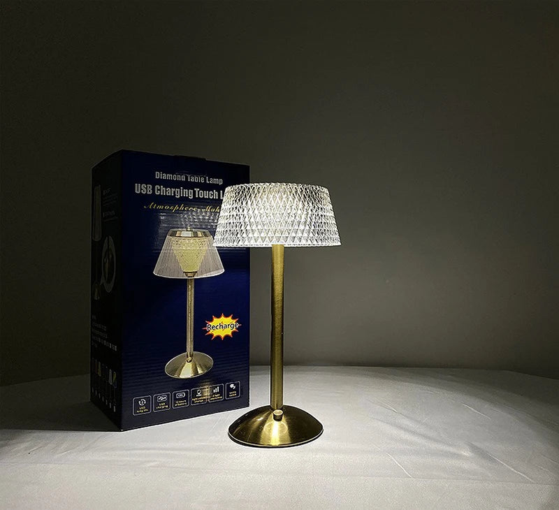 Rechargeable Touch Atmosphere Lamp — Glass Mood Light