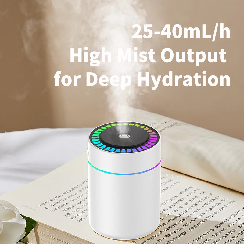 Aroma Diffuser & Humidifier — 180ML Colorful Mist Lamp