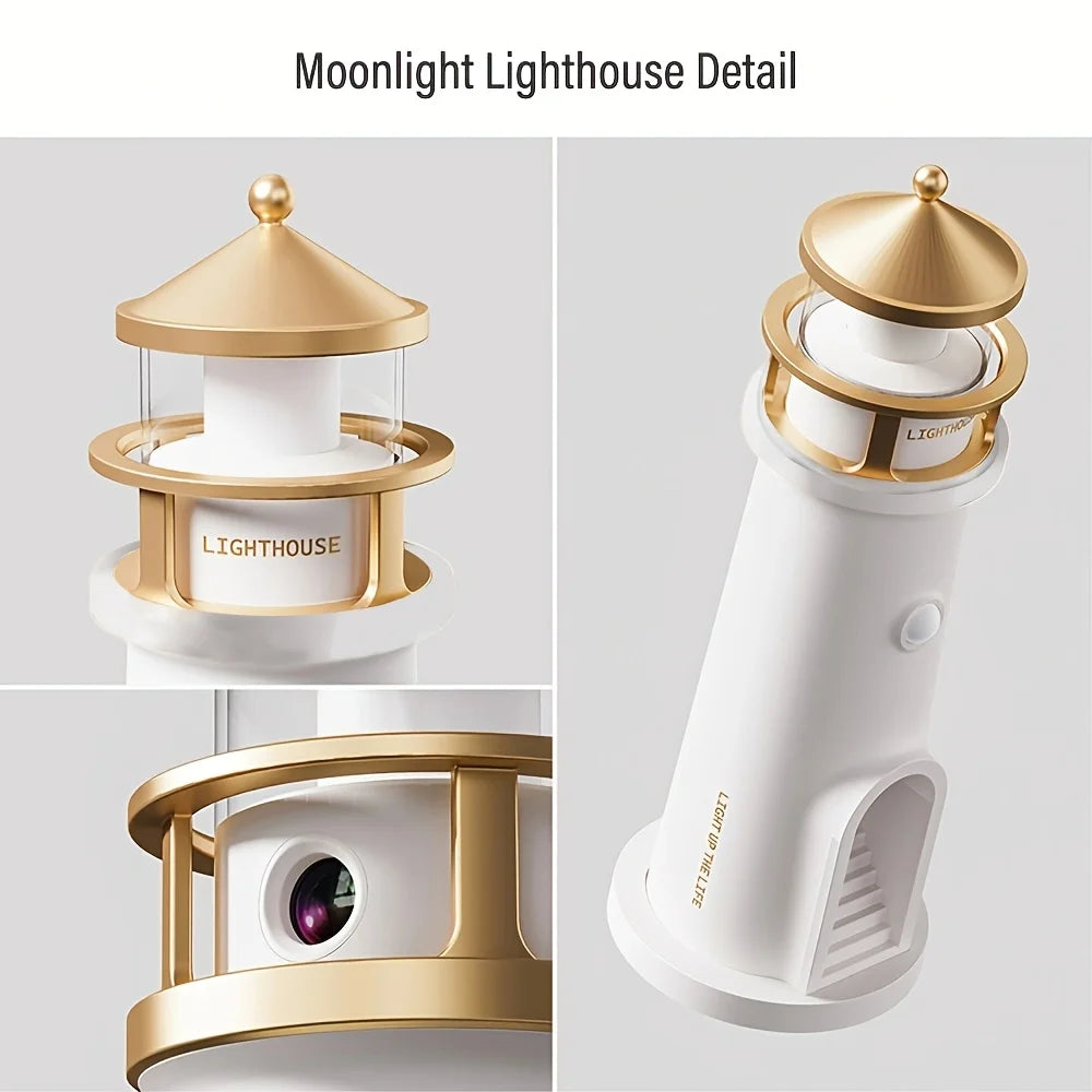Floating Moon Lighthouse Lamp