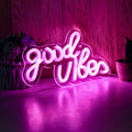 Good Vibes LED Neon Sign