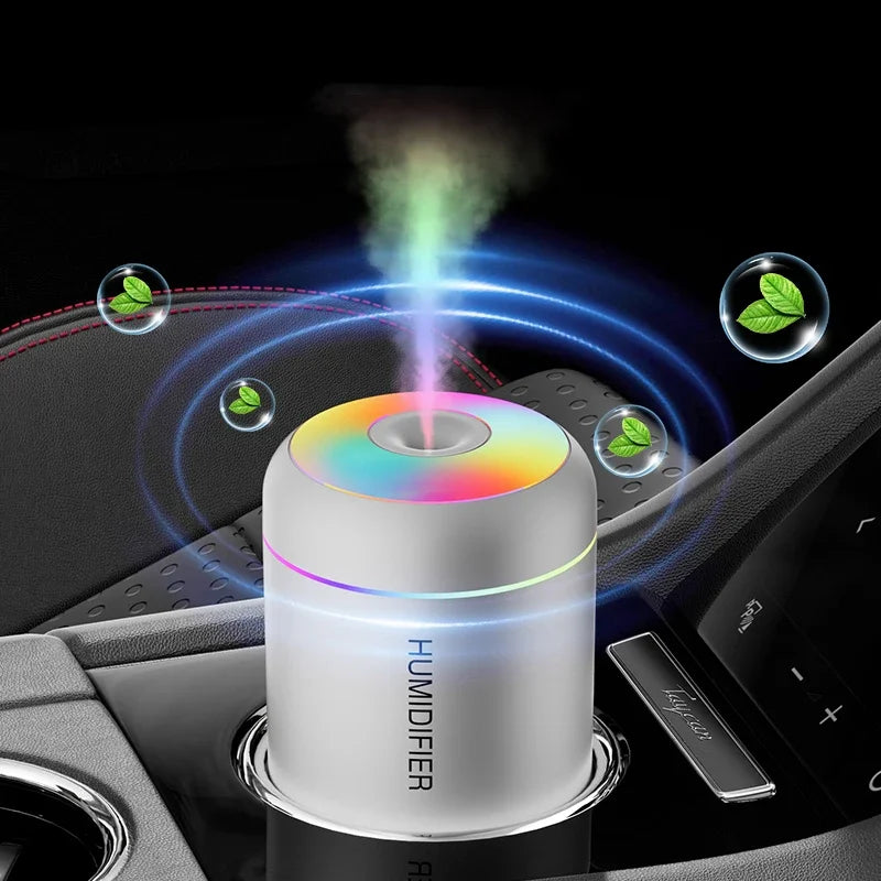 Mini USB Aroma Diffuser — Portable Mist Humidifier