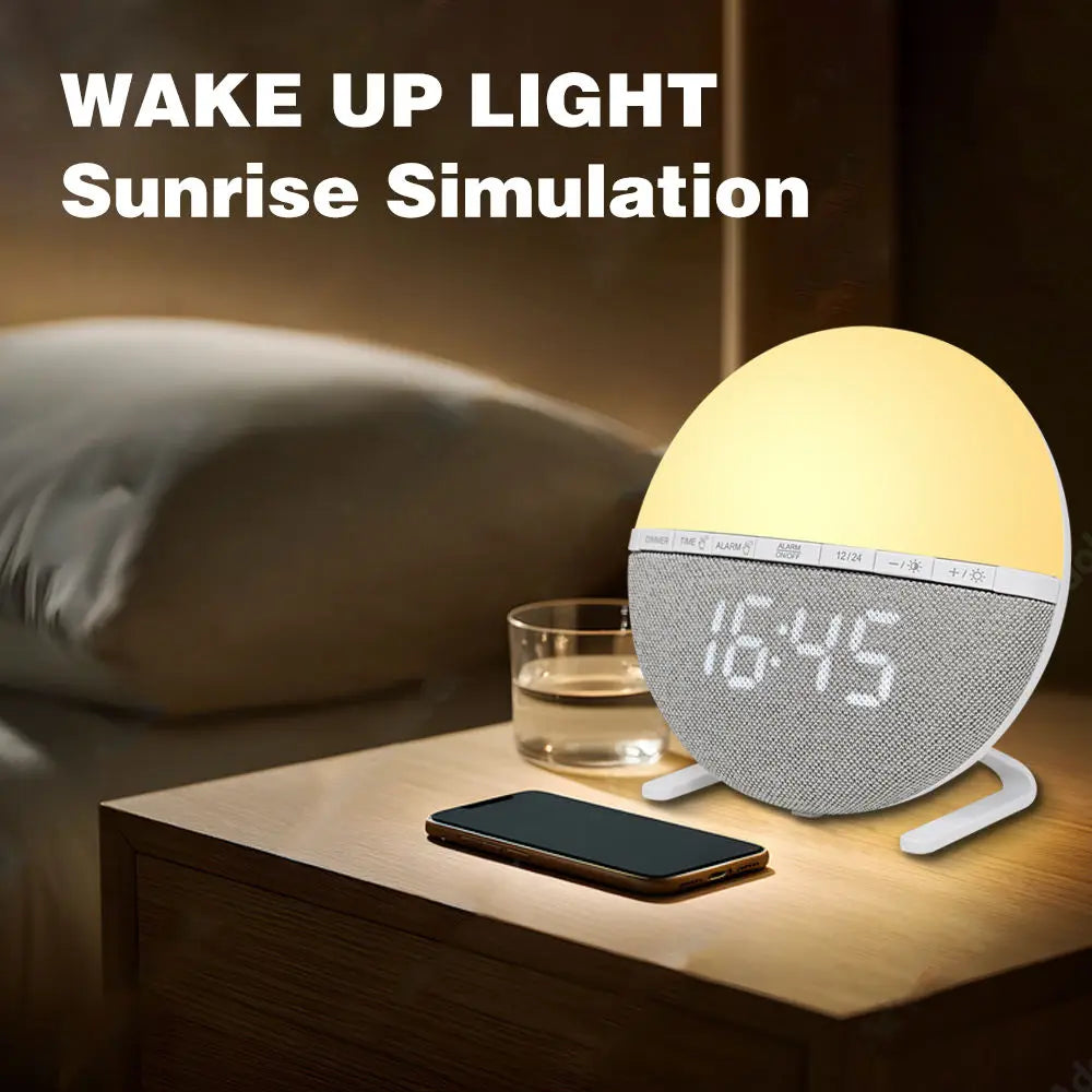 Sunrise Wake-Up Light Alarm Clock