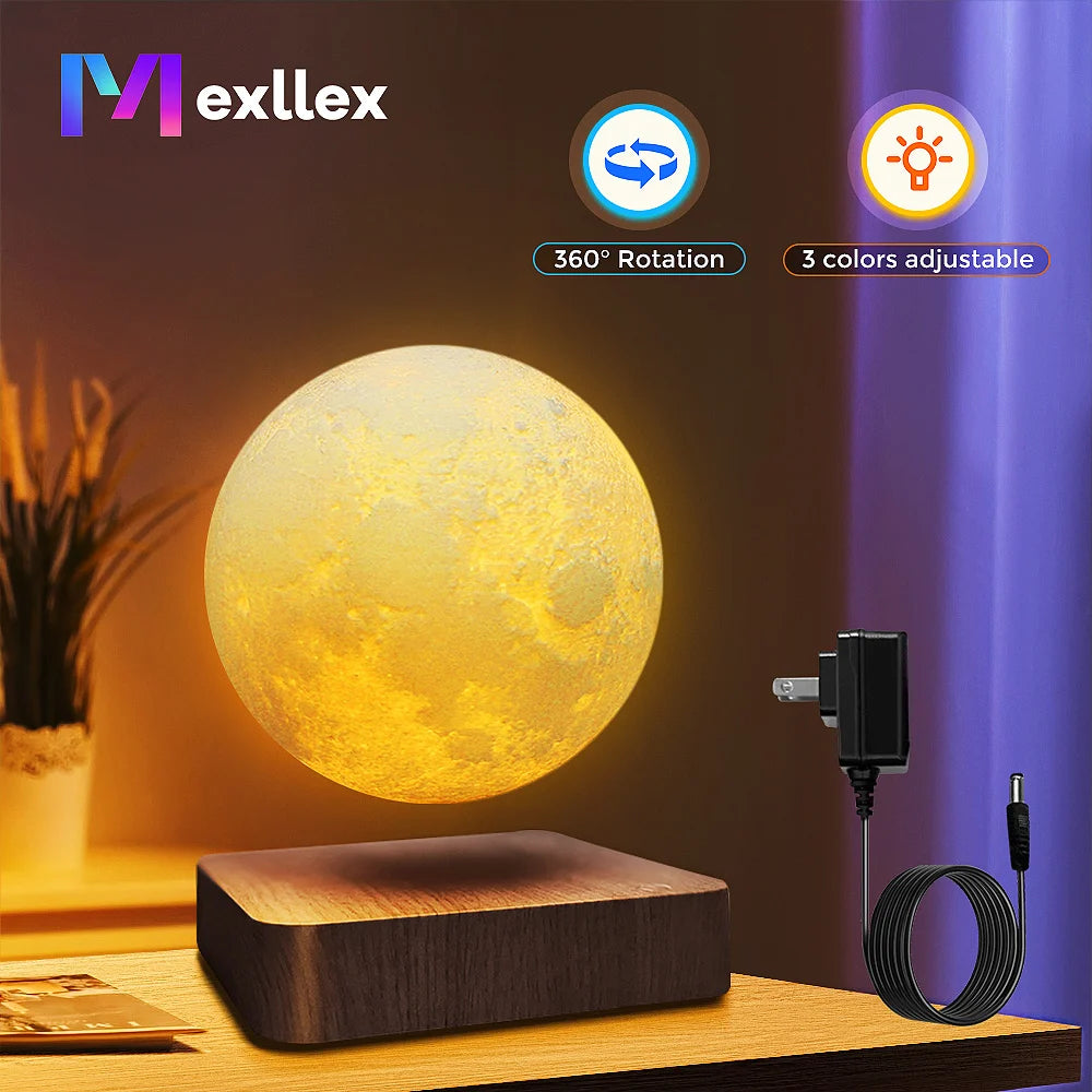 Levitating Moon Lamp