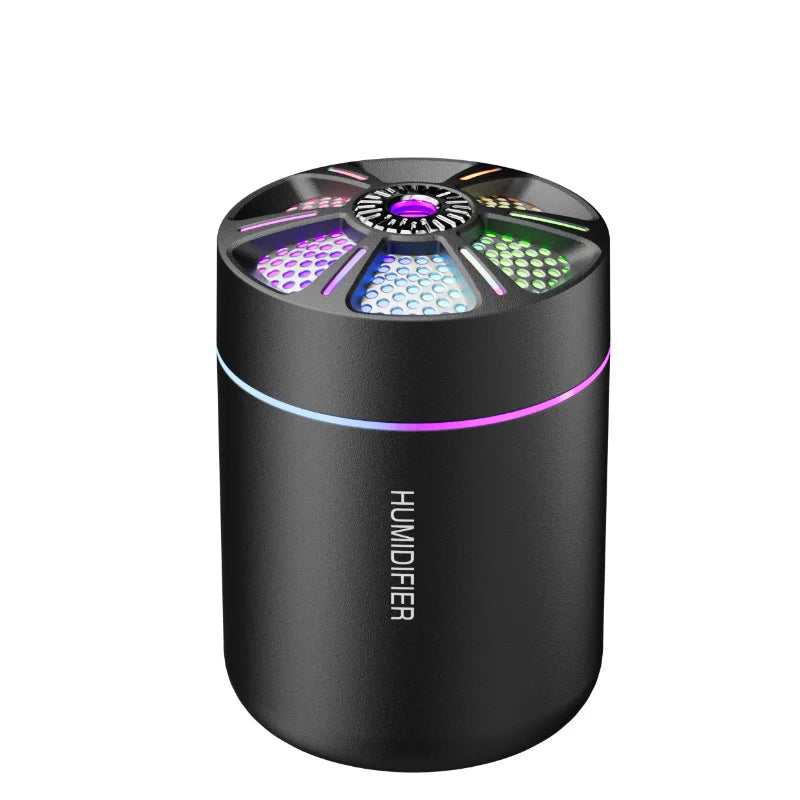 Aroma Diffuser & Humidifier — 180ML Colorful Mist Lamp