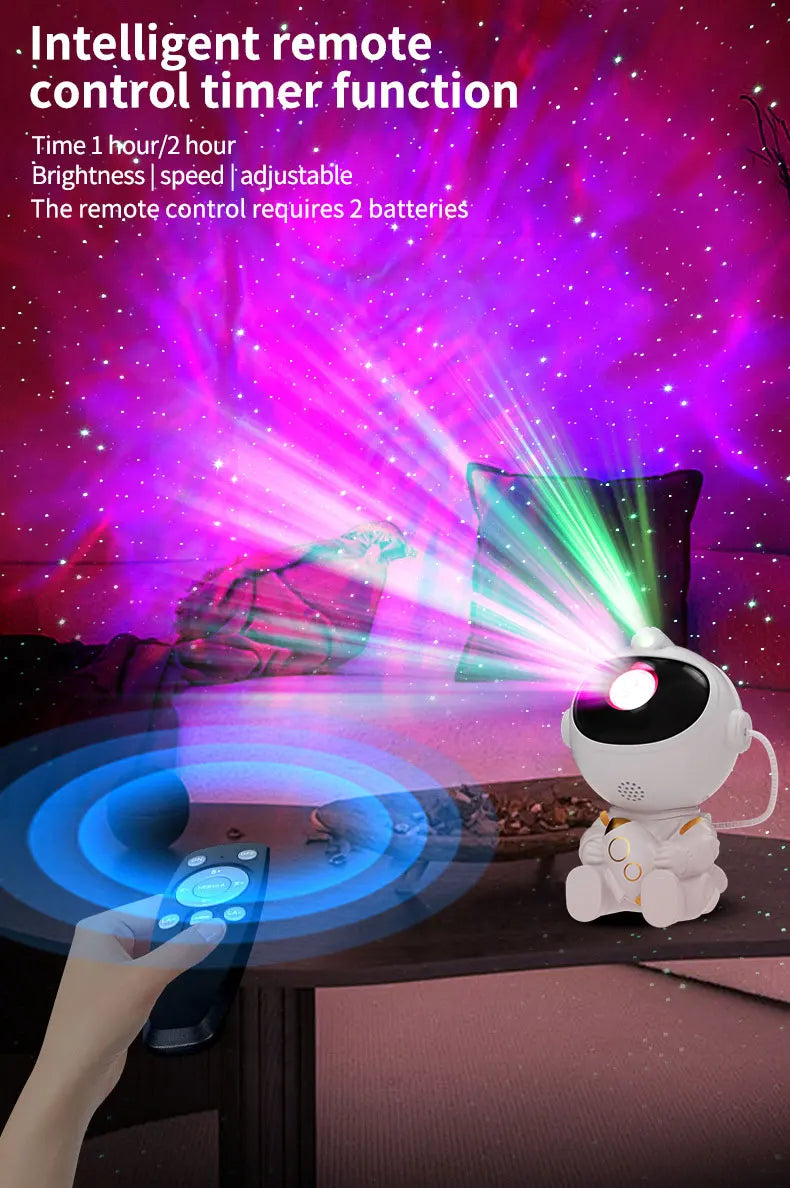 Astronaut Galaxy Star Projector