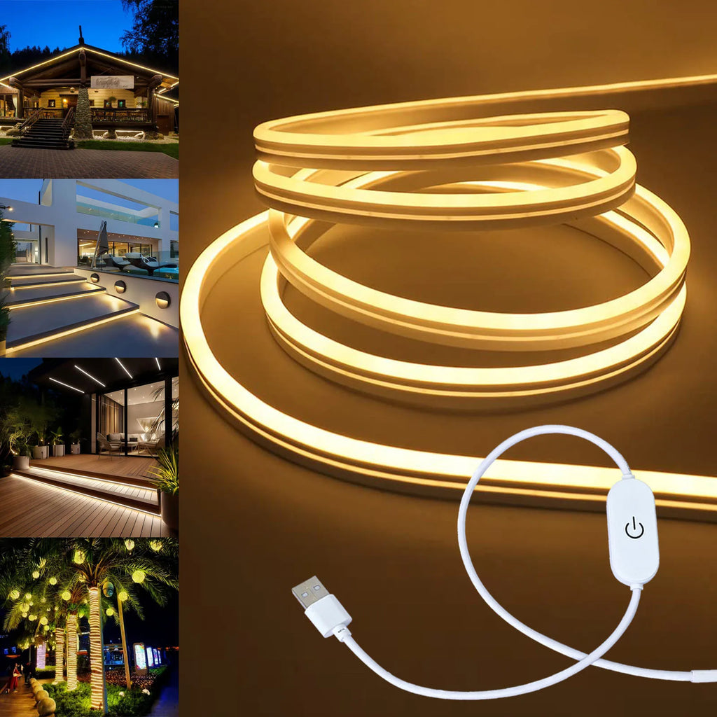 Smart Touch LED Neon Strip — Dimmable Backlight